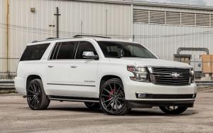 Chevrolet Suburban LTZ on Vossen Wheels (HF6-1) '2019